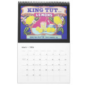  fruitkratenlabels en -agenda kalender (Mar 2026)