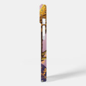 fruitkrattenlabel Art El Pavo Peacock Bird Case-Mate iPhone Case (Achterkant / Links)