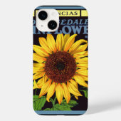 fruitkrattenlabel Art Orangedale Sunflower Case-Mate iPhone Case (Achterkant)