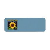  fruitkrattenlabel Art Orangedale Sunflower Etiket (Voorkant)