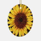 fruitkrattenlabel Art Orangedale Sunflower Keramisch Ornament (Rechts)