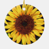 fruitkrattenlabel Art Orangedale Sunflower Keramisch Ornament (Achterkant)