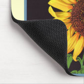  fruitkrattenlabel Art Orangedale Sunflower Muismat (Hoek)