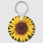  fruitkrattenlabel Art Orangedale Sunflower Sleutelhanger (Voorkant)