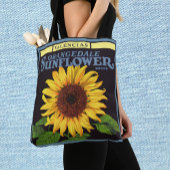  fruitkrattenlabel Art Orangedale Sunflower Tote Bag