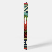 fruitkrattenlabel Art Patriot-aardbeien Case-Mate iPhone Case (Achterkant / Rechts)