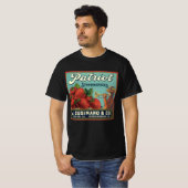  fruitkrattenlabel Art Patriot-aardbeien T-shirt (Voorkant volledig)