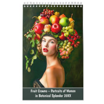 Fruitkronen – Portretten van Vrouwen in Botanische