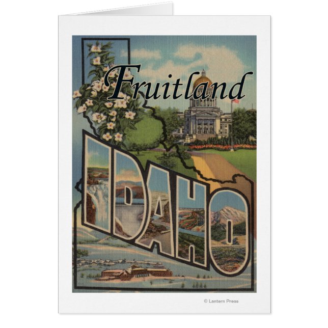 Fruitland, Idaho - Grote lettertjes (Voorkant)