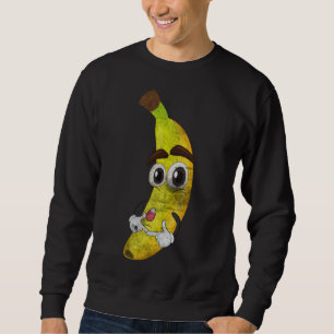 Fruitliefhebber Kawaii Schattigee Cartoon Banaan H Trui