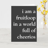 fruitloop kaart (Gele Bloem)