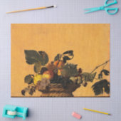 Fruitmand, Canestra di Frutta van Caravaggio Tissuepapier (Craft)