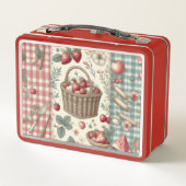 Fruitmand Gingham Plezier (Achterkant)