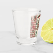 Fruitmand Gingham Plezier Shot Glas (Links)