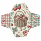 Fruitmand Gingham Plezier Voetbal (Enkel)