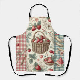 Fruitmand Gingham Pret Schort