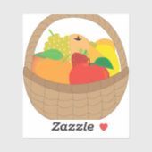 Fruitmand Sticker (Vel)