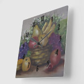 fruitmand vierkante klok (Hoek)