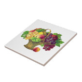 fruitmandje nr. 2 tegeltje (Zijkant)