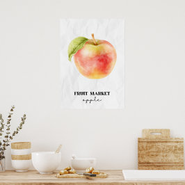 fruitmarktappel poster