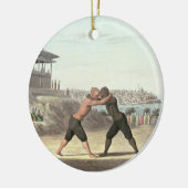 Fruitmatch, Constantinopel (m/vc op papier) Keramisch Ornament (Links)