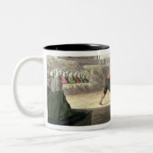 Fruitmatch, Constantinopel (m/vc op papier) Tweekleurige Koffiemok (Links)