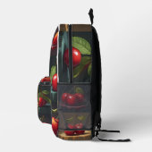 Fruitmuze: kersendoek bedrukte rugzak (Rechts)