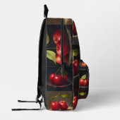 Fruitmuze: kersendoek bedrukte rugzak (Links)