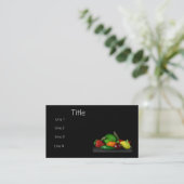 Fruit'n Veggies Business Visitekaartje (Staand voorkant)