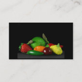 Fruit'n Veggies Business Visitekaartje (Achterkant)