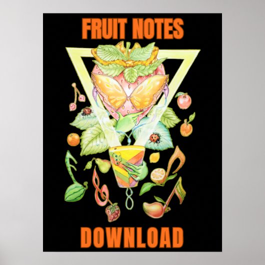 Fruitnotities downloaden poster (Voorkant)