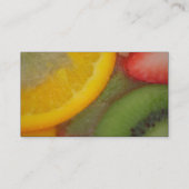 Fruitopia Colorful Fresh Fruit Visitekaartje (Achterkant)