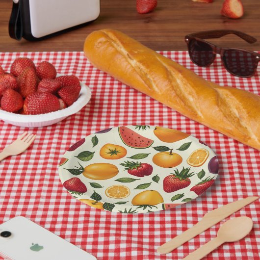 Fruitpapier Bord (Picknick)