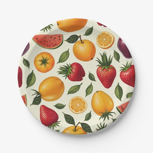 Fruitpapier Bord (Voorkant)