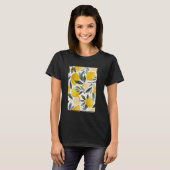 fruitpatroon Art Lemon 2 T-shirt (Voorkant volledig)