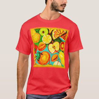 Fruitpatroon. Bestel nu T-shirt