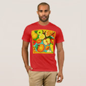 Fruitpatroon. Bestel nu T-shirt (Voorkant volledig)
