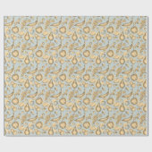  fruitpatroon cadeaupapier (Vlak)