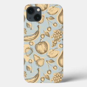  fruitpatroon iPhone 13 hoesje