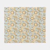 fruitpatroon fleece deken (Voorkant (Horizontaal))