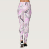 Fruitpatroon  |  Levendig Citrus Leggings (Achterkant)
