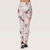 Fruitpatroon  |  Levendig Citrus Leggings (Achterkant)