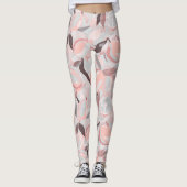 Fruitpatroon  |  Levendig Citrus Leggings (Voorkant)