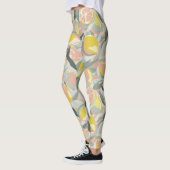 Fruitpatroon  |  Levendig Citrus Leggings (Links)