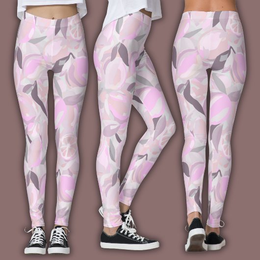 Fruitpatroon  |  Levendig Citrus Leggings