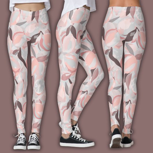 Fruitpatroon  |  Levendig Citrus Leggings