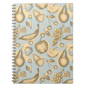 fruitpatroon notitieboek (Voorkant)
