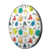 Fruitpatroon, Plum, Sinaasappel, Citroen, Pear, Ap Dartbord (Voorkant Rechts)