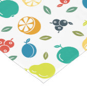 Fruitpatroon, Plum, Sinaasappel, Citroen, Pear, Ap Korte Tafelloper (Hoek)