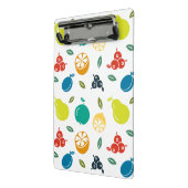 Fruitpatroon, Plum, Sinaasappel, Citroen, Pear, Ap Mini Klembord (Angled2)